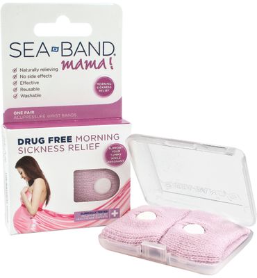 Sea Band Polsband Mama 1 paar (1x2 stuks) 1x2 stuks