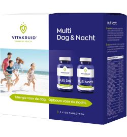 Vitakruid Vitakruid Multi dag & nacht 2 x 90 tabletten (2x90st)