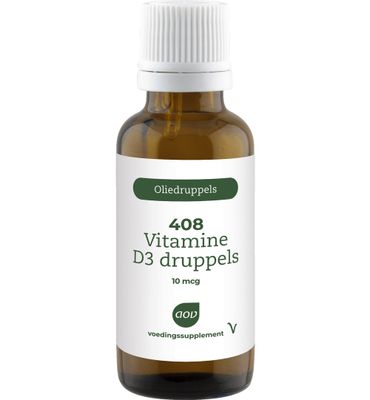 AOV 408 Vitamine D3 druppels 10mcg (25ml) 25ml