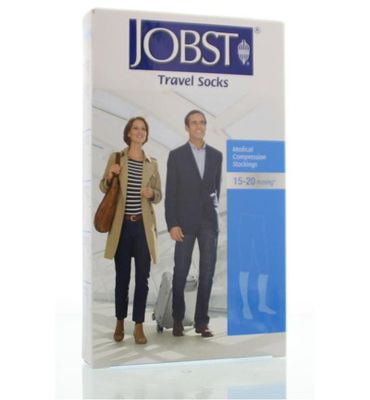 Jobst Travel socks zwart maat 1 (37- (1paar) 1paar