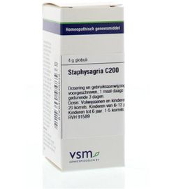 Vsm VSM Staphysagria C200 (4g)