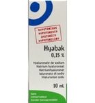 Hyabak Oogdruppels (10ml) 10ml thumb
