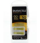 Duracell Hearing aid nummer 10 (6st) 6st thumb