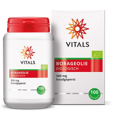Vitals Borageolie 500 mg bio (100sft) 100sft