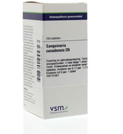 Vsm VSM Sanguinaria canadensis D6 (200tb)