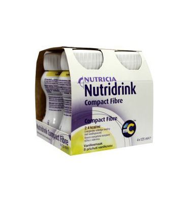 Nutridrink Compact fibre vanilla 125ml (4st) 4st