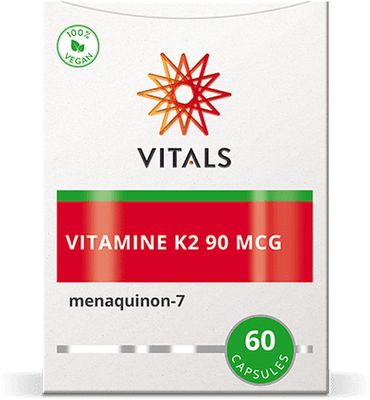 Vitals Vitamine K2 90 mcg (60vc) 60vc