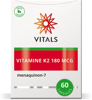 Vitals Vitamine K2 180mcg (60ca) 60ca