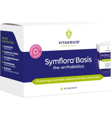 Vitakruid Symflora basis pre- & probiotica (30sach) 30sach