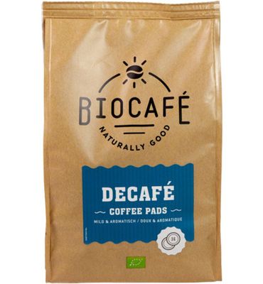 Biocafé Coffee pads caffeinevrij bio (36st) 36st