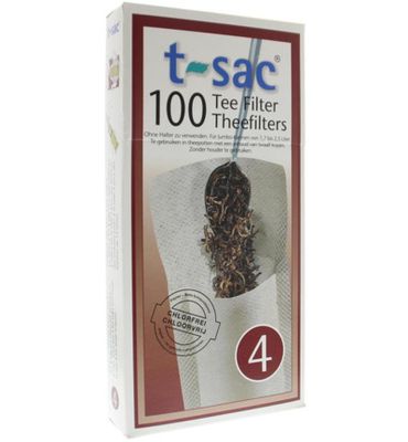 T-Sac Theefilters no.4 (100st) 100st