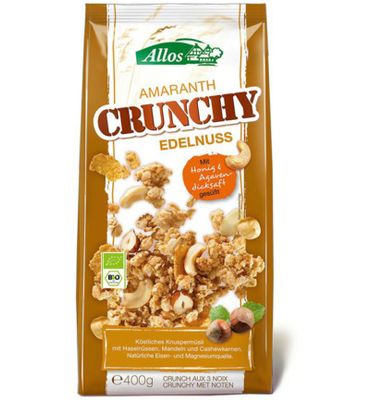 Allos Crunchy amarant triple nuts bio (400g) 400g