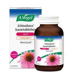 A.Vogel A.Vogel Echinaforce kauwtablet sterk + vitamine C (60kt)