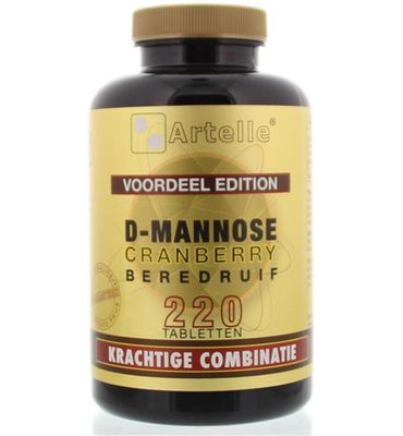 Artelle D-Mannose cranberry berendruif (220tb) 220tb