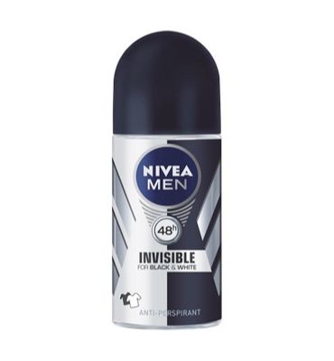 Nivea Men deodorant invisible black roller (50ml) 50ml