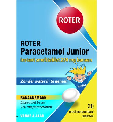 Roter Paracetamol 250 junior (20tb) 20tb