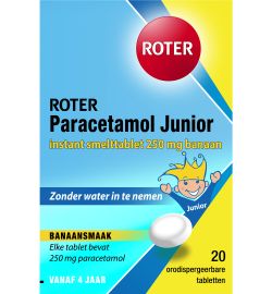 Roter Roter Paracetamol 250 junior (20tb)