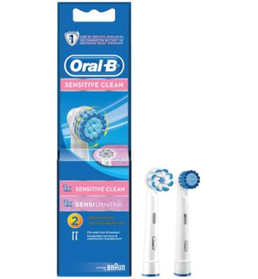 Oral-B Opzetborstel EBS17 sensitive (2st) 2st