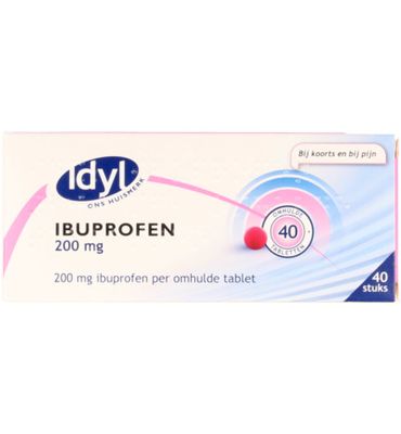 Idyl Ibuprofen 200mg suikervrij (40st) 40st