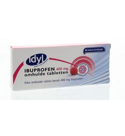 Idyl Idyl Ibuprofen 400mg suikervrij (20tb)