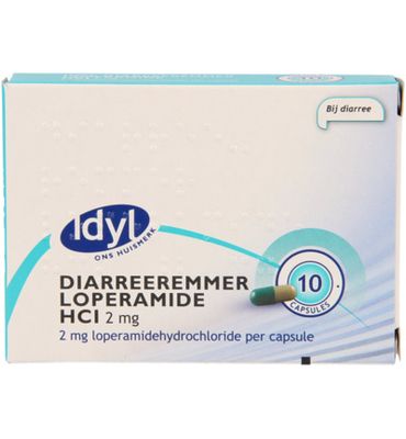 Idyl Diarreeremmer loperamide HCl 2mg (10ca) 10ca