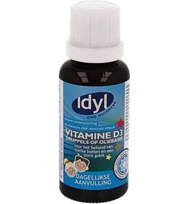 Idyl Vitamine D 10 mcg druppels (25ml) 25ml