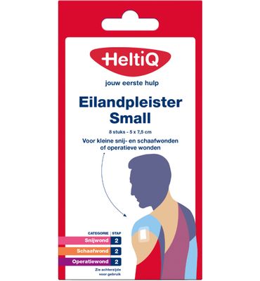 HeltiQ Eilandpleisters small (8st) 8st