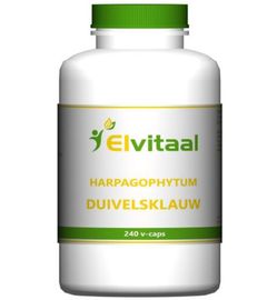 Elvitaal/Elvitum Elvitaal/Elvitum Duivelsklauw harpagophytum (240st)