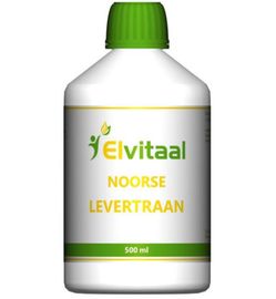 Elvitaal/Elvitum Elvitaal/Elvitum Levertraan (500ml)
