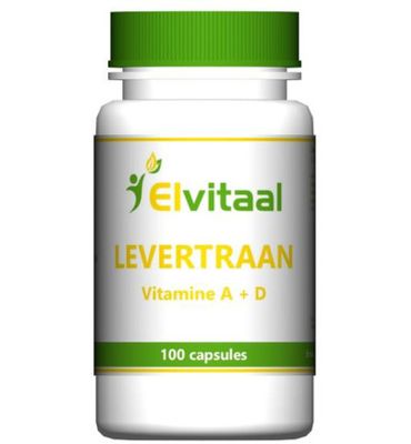 Elvitaal/Elvitum Levertraan A D3 (100ca) 100ca