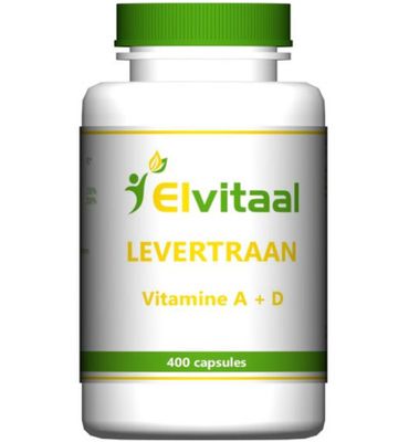 Elvitaal/Elvitum Levertraan A D3 (400ca) 400ca