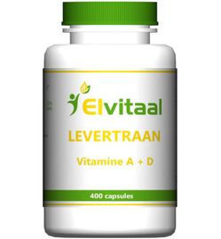 Elvitaal/Elvitum Elvitaal/Elvitum Levertraan A D3 (400ca)