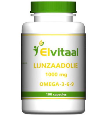 Elvitaal/Elvitum Lijnzaadolie omega 369 (100ca) 100ca