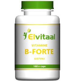 Elvitaal/Elvitum Elvitaal/Elvitum Vitamine B-forte gistvrij (180vc)