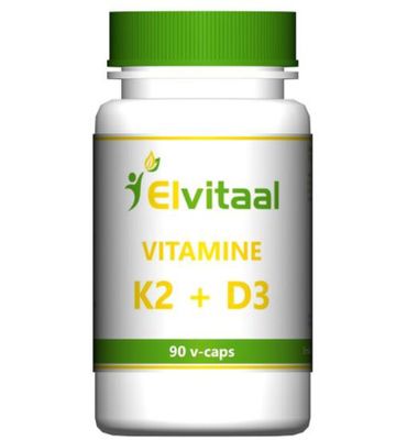 Elvitaal/Elvitum Vitamine K2 & D3 (90st) 90st