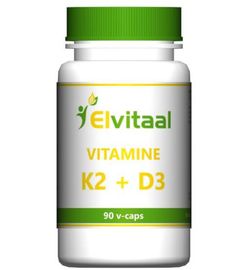 Elvitaal-Elvitum Elvitaal/Elvitum Vitamine K2 & D3 (90st)