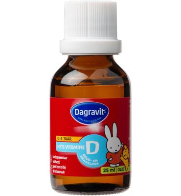 Dagravit Kids vitamine D druppels oliebasis (25ml) 25ml