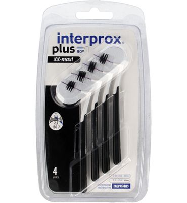 Interprox Plus ragers XX maxi zwart (4st) 4st