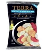 Terra Chips Mediterranean aardappelchips (110g) 110g