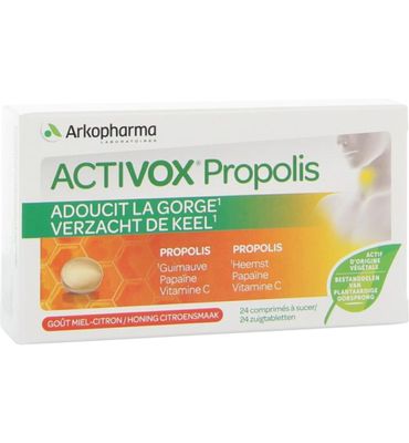 Arkopharma Activox Propolis - Keel pastilles (24st) 24st