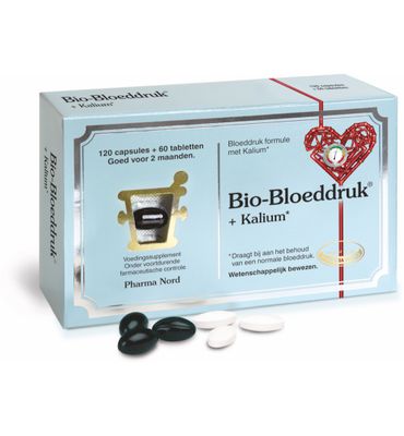 Pharma Nord Bio bloeddruk & kalium 120 caps + 60 tabletten (180st) 180st