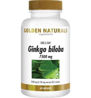 Golden Naturals Ginkgo biloba 7500 mg (60ca) 60ca