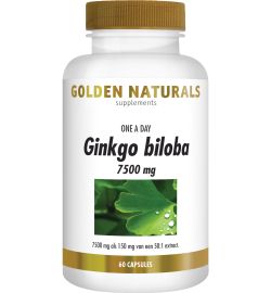 Golden Naturals Golden Naturals Ginkgo biloba 7500 mg (60ca)