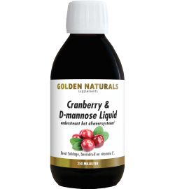 Golden Naturals Golden Naturals Cranberry & D-mannose liquid (250ml)