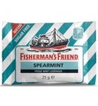 Fisherman s Friend Spearmint suikervrij (25g) 25g thumb