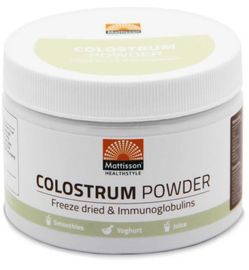 Mattisson Healthstyle Mattisson Healthstyle Colostrum powder poeder 30% IgG (125g)
