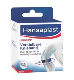 Hansaplast Hansaplast Sport knieband verstelbaar (1st)