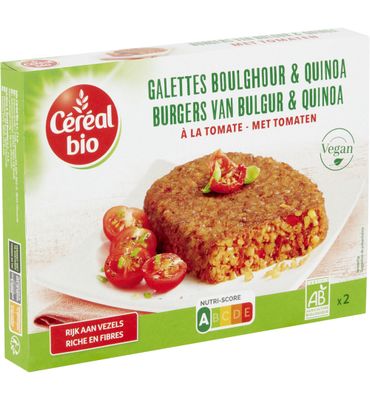 Céréal Bio Quinoa tomaat burger bio (200g) 200g