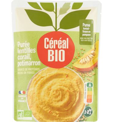Céréal Bio Puree linzen/pompoen bio (250g) 250g