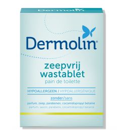 Dermolin Dermolin Zeepvrij wastablet (100g)